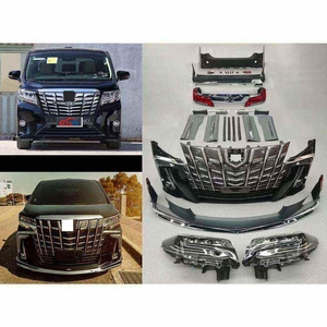 C-Auto Nouveau Kit Carrosserie Noir LDR de Haute Qualité pour <span class=keywords><strong>Alphard</strong></span> 2008-2014 Série 20 et 2018-2022 Série 35 SC <span class=keywords><strong>Modellista</strong></span> Excellent - Product Image 2