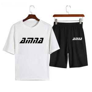 Ensemble de survêtement pour hommes, costume de Jogging, couleur unie, nouveau Style - Product Image 2