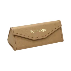 ECO-Friendly Natural Kraft Paper <b>Sunglasses</b> <b>Case</b> Foldable Triangle <b>Sunglasses</b> <b>Case</b> Custom Eyeglass Holder <b>Sunglass</b> Eyewear <b>Case</b> - Product Image 6