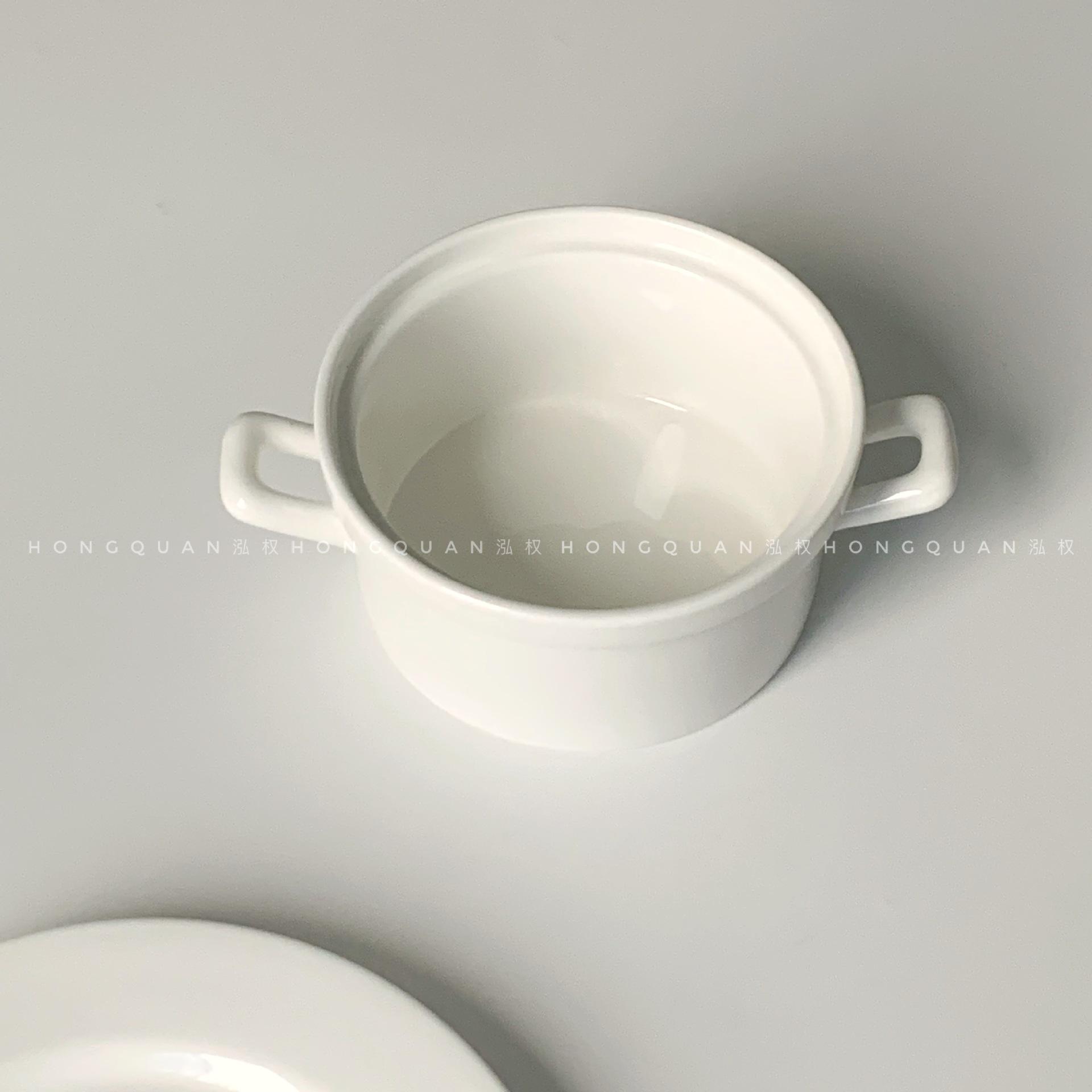 ชามสองหู: 16*12*6