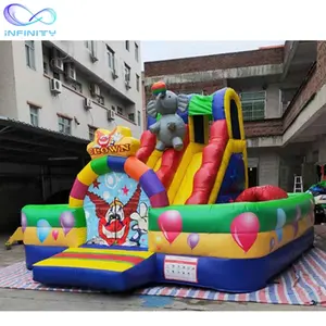 Circus elephant clown inflatable bouncy castle toddler bounce house inflatable inflatable fun city for amusement park