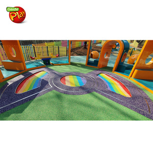 <span class=keywords><strong>Trampoline</strong></span> extérieur d'enfants de terrain de jeu au sol commercial du fournisseur de Guangzhou - Product Image 5