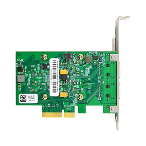 PCI-E 3.0 X4 AQC107 พอร์ตคู่ RJ-45 NAS 10G การ์ดเครือข่ายเซิร์ฟเวอร์พร้อมไฟ LED 4 ดวง PXE บูต - Product Image 4
