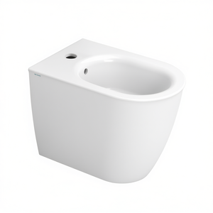 Bidé de pared compartido Btw Mayka negro mate 55 cm de largo, 35.8 cm de ancho, 41 cm de altura - Product Image 2