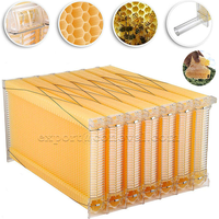 Ruche à flux automatique efficace, facile à collecter le miel, villa d'abeille entièrement équipée