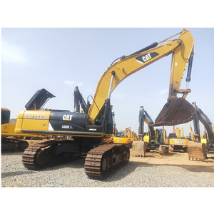 Excelente Excavadora Caterpillar Usada de Segunda Mano, Excavadora CAT 340D de 40 Toneladas, Excavadora Hidráulica de Orugas, Excavadora CAT 340 - Product Image 1