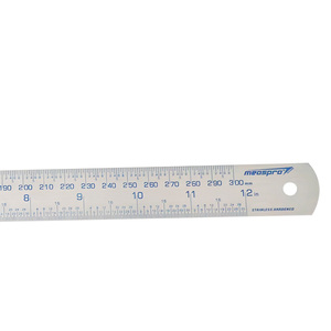 <span class=keywords><strong>Regla</strong></span> <span class=keywords><strong>de</strong></span> <span class=keywords><strong>acero</strong></span> grabado en tienda <span class=keywords><strong>de</strong></span> Máquinas-300mm mate antideslumbrante con graduaciones finas - Product Image 5