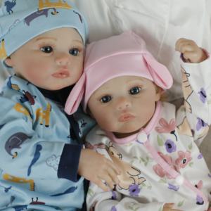 Lifereborn Adorable réaliste Reborn Baby Doll Twins Baby avec caractéristiques artisanales et corps lesté-Parfait pour la collecte - Product Image 2