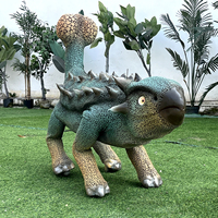 Modelo Animatrónico Realista de Dinosaurio Eléctrico Simulado, Robot Mecánico Perro Robot para Uso en Interiores y Exteriores