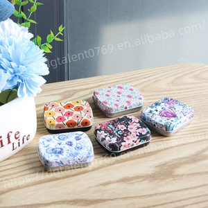 Tailai nhà máy Bán buôn giá đa màu sắc tùy chọn an toàn đóng cửa hoa mẫu thiết kế kích thước nhỏ gọn hộp thiếc hộp gỗ - Product Image 2