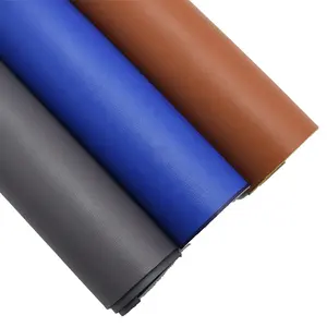 Synthetic Synthetic Shoe Material 1.0mm Thick Nappa Grain Fabric Material Synthetic Artificial Leather PU Leather For Bag Shoe