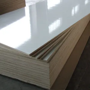 one or both side white colorful laminate melamine plywood 18mm sheet price