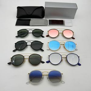 Gafas de Sol de Diseño con Marco Redondo de Alta Calidad, Marcas de Gafas de Sol Retro de Metal de Lujo, Gafas de Sol Polarizadas para Hombre y Mujer - Product Image 5