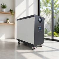 Système solaire tout-en-un empilable 30 kWh, ensemble complet, batterie LiFePO4 10-20 kW, utilisation domestique hybride, IP65, garantie 10 ans