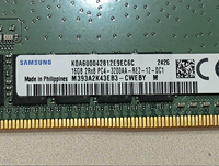 Mémoire RAM serveur d'occasion 16 Go DDR4 3200 MHz M393A2K43EB3-CWE ECC REG 288 broches, puce originale, faible latence, haute vitesse, pour données d'entreprise