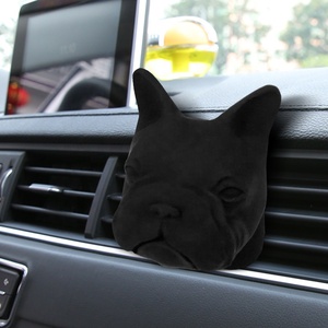 Klip ventilasi Diffuser Mobil Diffuser aromaterapi gipsum berbentuk anjing grosir parfum penyegar Ventilasi udara mobil beraroma untuk mobil - Product Image 5
