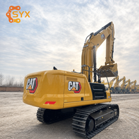 Надежный экскаватор Caterpillar 336GC в хорошем состоянии, 34 тонны, ковш 1,88 м, гусеничный, б/у, для карьерных работ