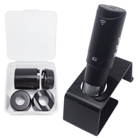Lampe UV pour bois, scanner intelligent polarisé du cuir chevelu, buses, batterie remplaçable pour Android, iPhone, iPad, analyseur de cuir chevelu à usage domestique