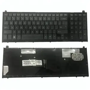 HP ProBook 4520s 4525s用の新しい米国の黒のラップトップキーボードとフレームノートブックキーボード