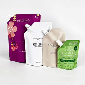 Pochette à bec verseur personnalisée 100ml 250ml 500ml 1L Emballage alimentaire liquide de qualité alimentaire Gelée Sac de stockage avec bec verseur pour liquide - Product Image 6