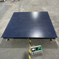 Balance de sol industrielle 0,5-3T, plateforme en acier au carbone, affichage numérique LED/LCD, imprimante thermique intégrée, précision 100g/500g, OEM/ODM