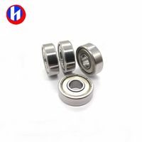 Mikro-Kugellager 606zz Juwelenlager 6x17x6mm Chromstahl C3 Langlebiges Fingerboard-Radlager Offener Typ für Restaurantnutzung