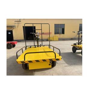 Chariot plat électrique à quatre roues de transporteur de cargaison résistant avec le meilleur prix de ce vélo électrique de cargaison de siège - Product Image 6