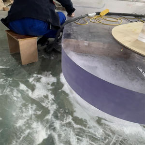 Nouvelle conception Produit personnalisé Écologique <span class=keywords><strong>Aquarium</strong></span> triangulaire <span class=keywords><strong>20</strong></span> gallons Réservoir à poissons en acrylique - Product Image 5