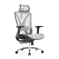 Chaise de bureau pivotante de luxe à dossier haut en maille, avec différentes fonctions, pour ordinateur, mobilier de bureau