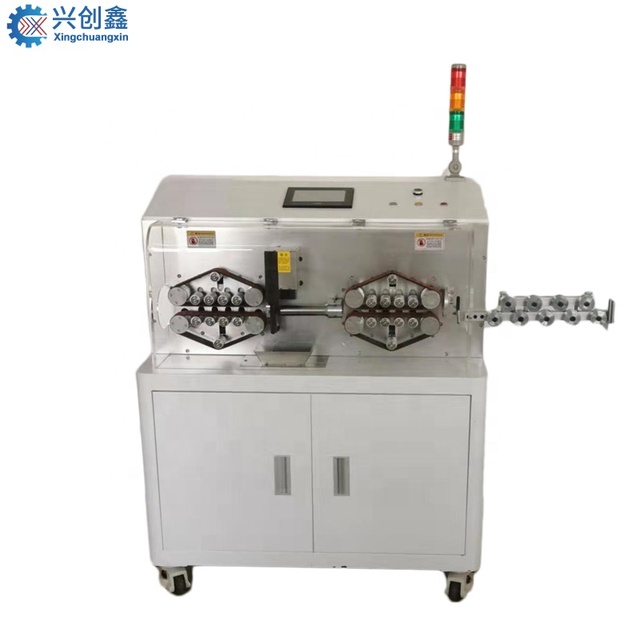 Fully Automatic Computer USB Data Cable Manufacturing Machine Wire Cutting Stripping Machine