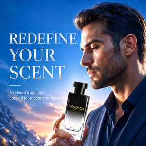 Eau de Cologne pour Homme aux Notes de Fond Tabac, Notes de Tête Pomme Rouge, Bergamote, Cardamome, Notes de Coeur Lavande, Sauge - Product Image 3