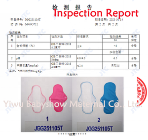 Serviettes hygiéniques en tissu de coton réutilisables pour femmes, 100 % coton, roses, avec sac – Vente en gros à prix abordable - Product Image 3