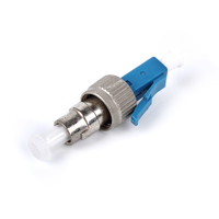 Adaptateur Optique à Bride Monomode Multimode SC LC ST FC pour Panneau de Brassage ODF Réseau