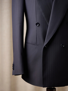 Costumes d'affaires coupe ajustée <span class=keywords><strong>sur</strong></span> <span class=keywords><strong>mesure</strong></span> pour hommes vente en gros costumes de mariage plats respirants à simple boutonnage - Product Image 6
