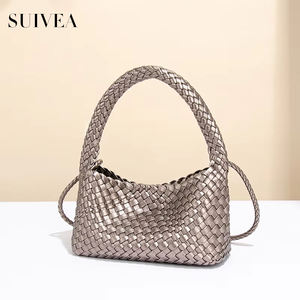 Nuevo bolso tejido hecho a mano, sacos versátiles, bolso principal para mujer, bolso de mano de gama alta de axila, bolso cruzado de un solo hombro a la moda - Product Image 3