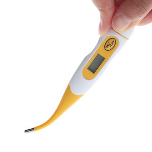 Thermomètres numériques à pointe flexible à lecture instantanée pour usage hospitalier, étanches, avec alarme de fièvre, thermomètre oral - Product Image 2