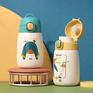 Nouveau produit 2022, bouteille d'eau en acier inoxydable 304, affichage intelligent de la température, mini, portable, pour étudiants, filles, garçons, adultes, <span class=keywords><strong>thermos</strong></span> - Product Image 2