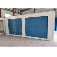 Stockage de conteneurs préfabriqués cloisonnés en acier de 20 pieds Stockage libre Assembler Conteneur mobile pliable Stockage portable empilable