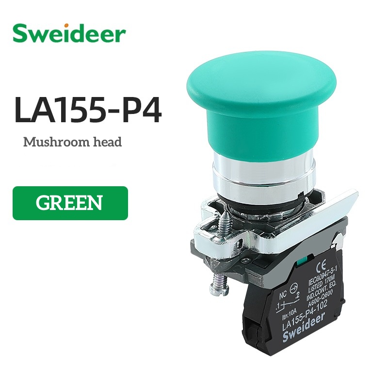 1NO Mushroom rotary switch