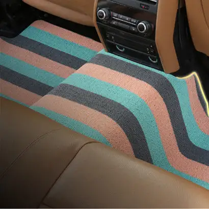 Custom Different Style Waterproof Easy To Clean Universal Car Floor PVC Coil Mats for Cars