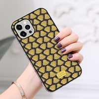 Estética Rhinestone Glitter Mobile Cover Baling Diamond Pretty Phone Case Funda de teléfono única para iPhone 15 14 12 13 Pro Max