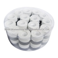 Bande de grip T17 en PU ultra-fine 0,55 mm absorbant la transpiration et antidérapante pour raquettes de badminton et de tennis, cannes à pêche, prête pour l'OEM, boîte en plastique