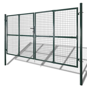 Portail de sécurité moderne en métal de 6 pieds avec <span class=keywords><strong>design</strong></span> en modélisation 3D, installation facile pour usage extérieur - Product Image 3