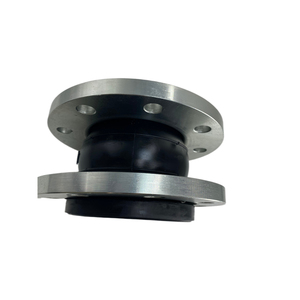 Única esfera flange tipo borracha flexível suave expansão conjunta acoplamento com flanges - Product Image 2