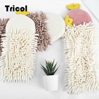 Lint Free Chenille Hanging Hand Towel Balls, Ultra Absorbent Quick Dry Microfiber Chenille Hand Towels for Home Kitchen Bathroom