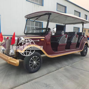 Bus touristique de voyage à forte stabilité 11 ensembles classique Vintage rétro berline voitures électriques de tourisme voiture de réception d'hôtel - Product Image 1