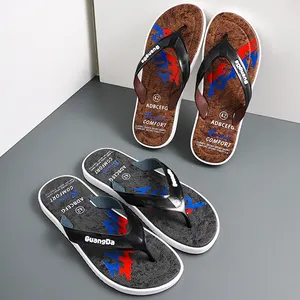 Good Quality Summer Beach Slippers Fashion Casual Flats Shoes Hot Sale Outdoor Boys Sport Flip-flops Slippers For Men