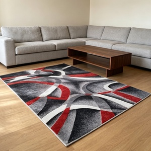 Stile nordico rettangolare <span class=keywords><strong>tappeto</strong></span> persiano motivo geometrico <span class=keywords><strong>lavabile</strong></span> per la casa per il bordo del divano comodino cucina sala giochi - Product Image 1
