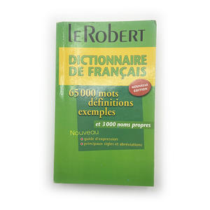 Livre à couverture souple bon marché, dictionnaire éducatif personnalisé pour enfants, dictionnaire français polychrome d'impression offset - Product Image 3