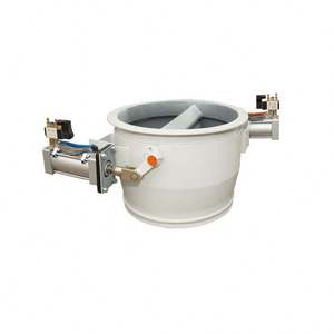Amortisseur de décharge pneumatique à double volet papillon pour système de transport pneumatique de silo à céréales de moulin à aliments - Product Image 3